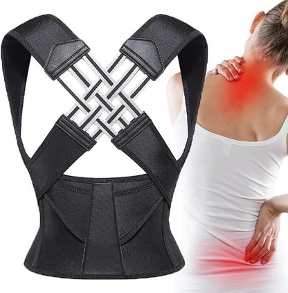 Adjustable Back Posture Corrector Belt — Pain Relief & Slouch Fix