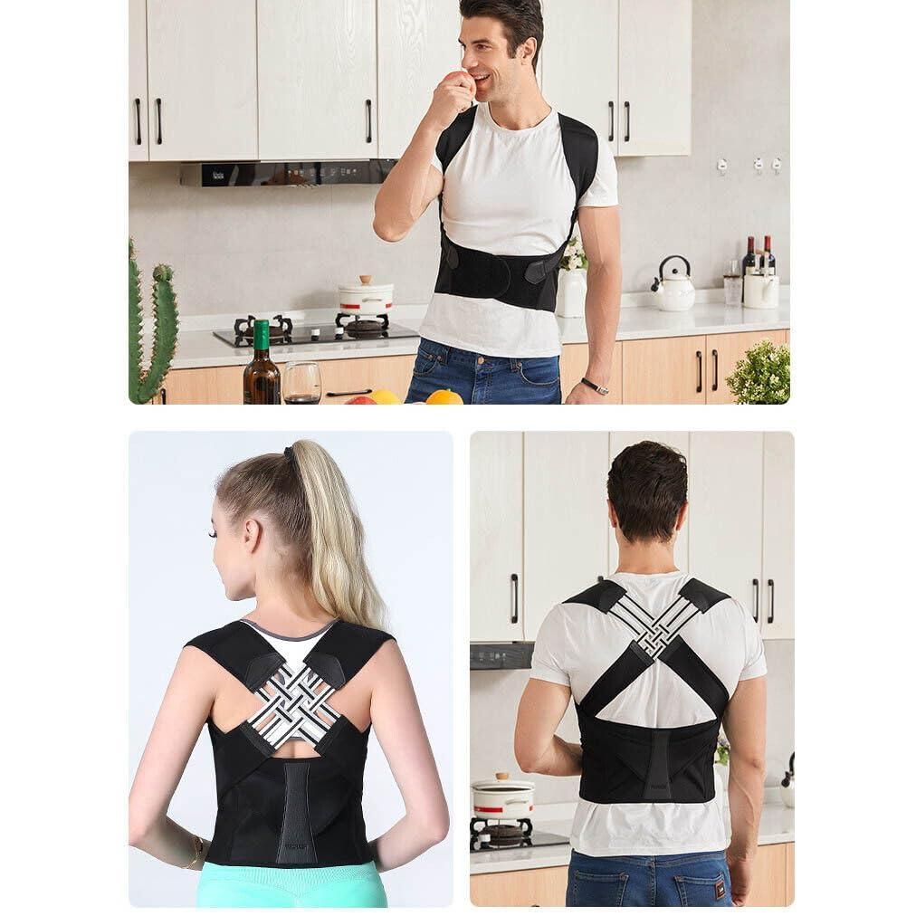 Adjustable Back Posture Corrector Belt — Pain Relief & Slouch Fix