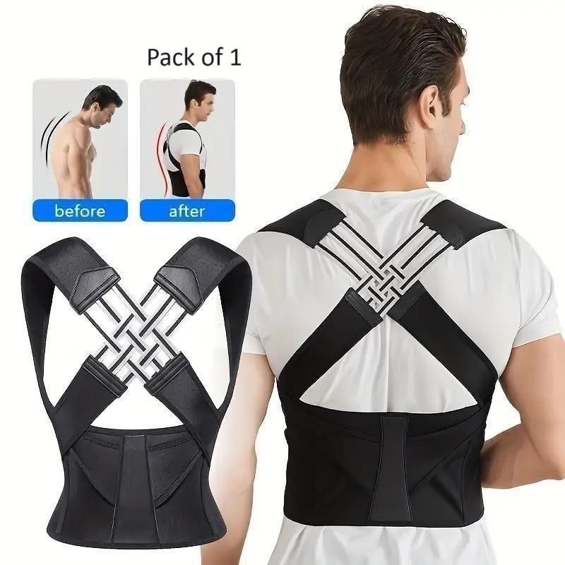 Adjustable Back Posture Corrector Belt — Pain Relief & Slouch Fix